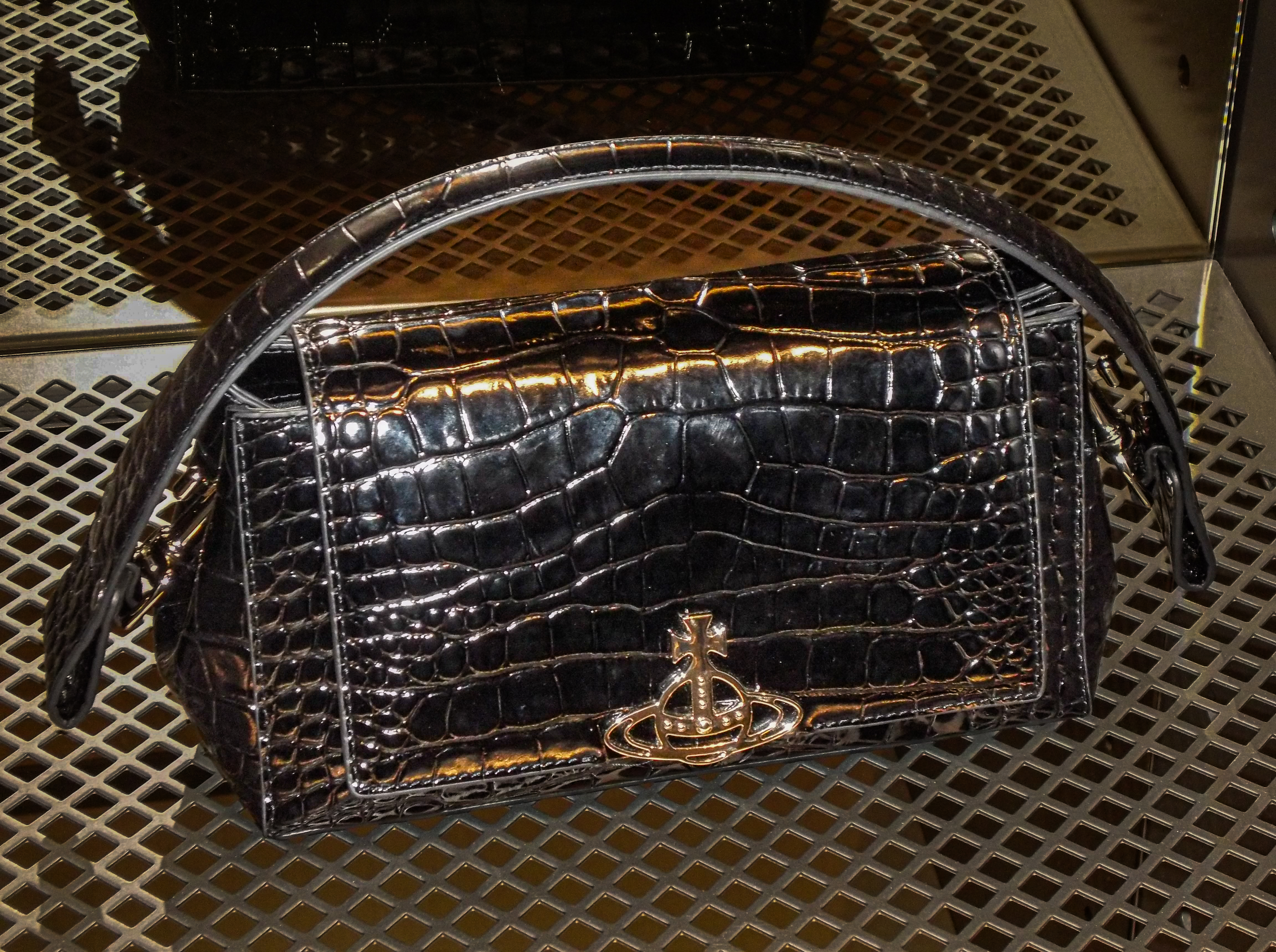 Chrome fashion portrait